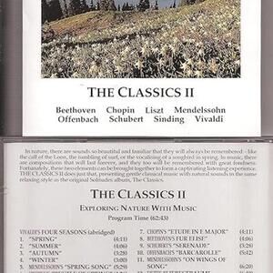 New Sealed Dan Gibson's Solitutes The Classics II CD
